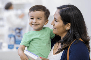 Featured Image for Ethnic mom and boy with prescription