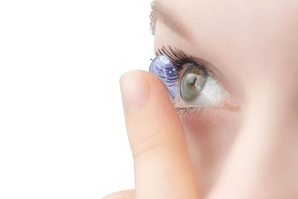 Featured Image for Child inserting contact lens