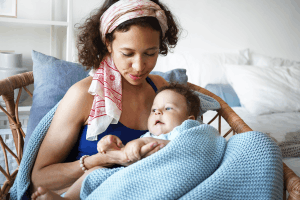 Featured Image for Mom with infant