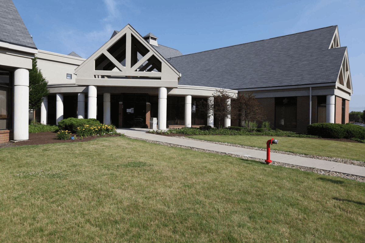 Photo of Beeghly Campus Building C entrance