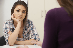 Featured Image for Teen Talking to Counselor