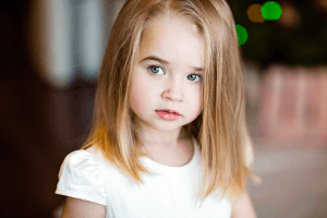 Featured Image for portrait of serious blonde girl