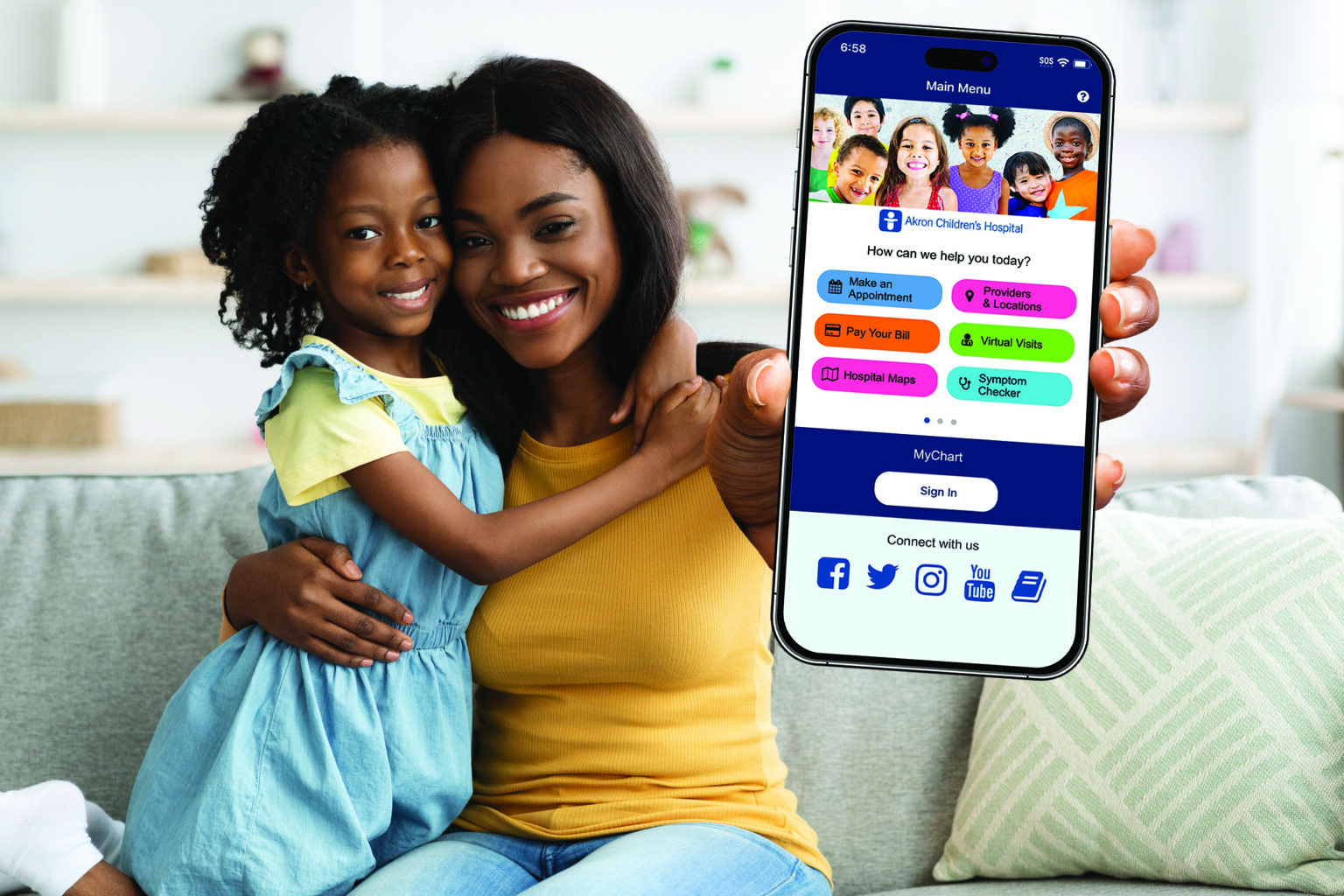 Akron Children’s Anywhere is your go-to app for managing your child’s